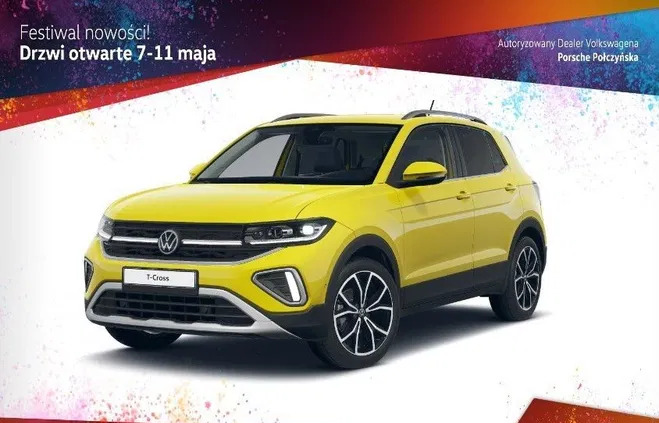 samochody osobowe Volkswagen T-Cross cena 139170 przebieg: 1, rok produkcji 2024 z Mikołów